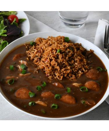 Jambalaya Girl Gumbo Base with Roux 4 Oz - Easy to Cook New Orleans Soup Mix - Just Add Chicken, Sausage or Seafood - Dark Rich Roux, Seasonings, and Dehydrated Vegetables - No Artificial Flavors, No MSG - Buy Online on GoSupps.com