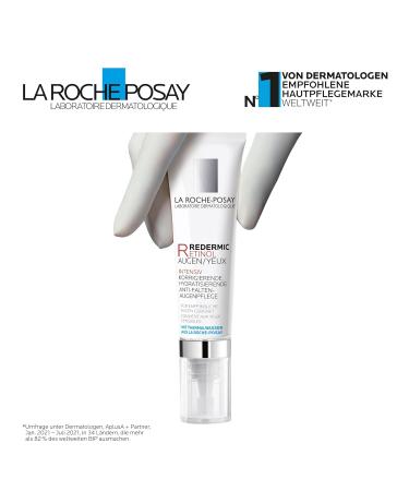 Buy La Roche-Posay Redermic R Eyes 15ml - Anti-Aging Eye Cream for Dark Circles & Puffiness - International Shipping - Buy Online on GoSupps.com