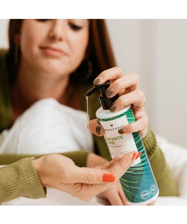 NFINITE LINE organic keratin hair straightening shampoo with hyaluronic acid and 23 powerful natural active ingredients. Keratin hair straightening - Buy Online on GoSupps.com