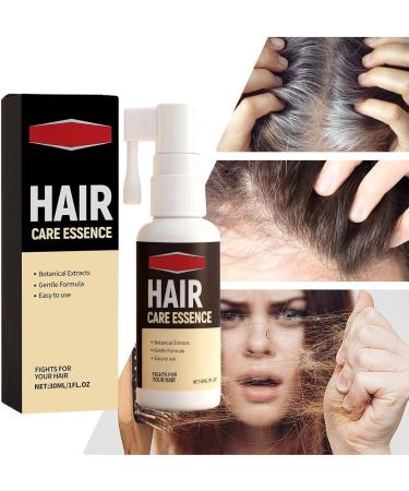 Spray Contre La Chute Des Cheveux - 30ML Lotion l'Effet Noirceur - Extraits V g taux et Actifs Fortifiants - Pour Hommes Et Femmes Contre La Chute La S cheresse L'amincissement Et Les Frisottis - Buy Online on GoSupps.com