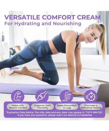 Magnesium Lotion for Sleep Natural Magnesium Cream for Leg Cramps Soothing Relief & Muscle Relaxation Magnesium Butter with Coconut Oil Shea Butter Vitamin E Safe for Kids Lavender 4 oz Lavender 4 Fl Oz (Pack of 1) - Buy Online on GoSupps.com