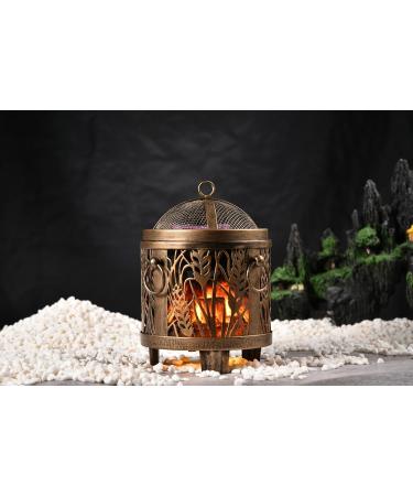 Astin of London 4-in-1 Wax Warmer - Electrical Fragrance Wax Melter Scented Candles & Oil Burner (Fireplace Brown) - International Shipping Available - Buy Online on GoSupps.com