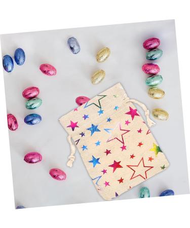 GOOHOCHY 1 Set Countdown Candy Bag Calendar Candy Bags Number Stickers Party Favor Bronzing Drawstring Bag - Buy Online on GoSupps.com