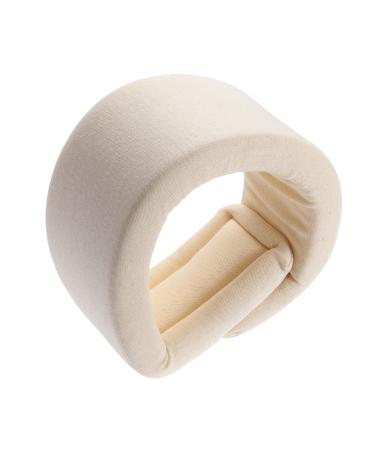 Supvox Adjustable Sponge Neck Collar - Pain Relief & Support Bandage (Beige) | International Shipping - Buy Online on GoSupps.com