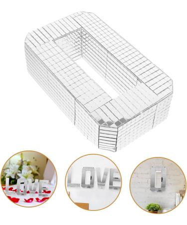 Letter O Wall Decor - 3D Silver Foam Alphabet for Bachelorette & Disco Party - Adhesive Wall Decal for International Shipping - Buy Online on GoSupps.com