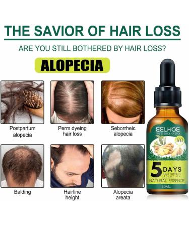 Ginger Hair SolutionNourishing Essential Oil for Hair Growth 30ML natural hair essence for damaged hair nourishes your hair Fukamou - Buy Online on GoSupps.com