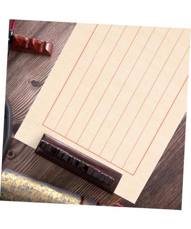 NUOBESTY 50 Sheets Rice Paper Calligraphy Practice Paper Calligraphy Paper for Beginners Calligraphy Ink - Buy Online on GoSupps.com