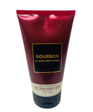 Bath and Body Works Men's Bourbon Body Scrub 8 Ounces