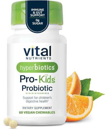 Hyperbiotics Vital Nutrients Children s Health Bundle ENT Formula with BLIS (45 Sugar-Free Strawberry-Vanilla Chewables) & Daily Digestive Support (60 Sugar-Free Orange Tablets) for Gut & Immune Wel - Buy Online on GoSupps.com
