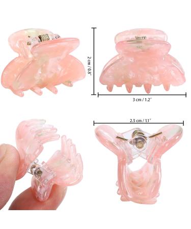 12PCS Small Sequin Claw Hair Clips for Women & Girls - Thin Hair Styling Accessories - Buy Online on GoSupps.com