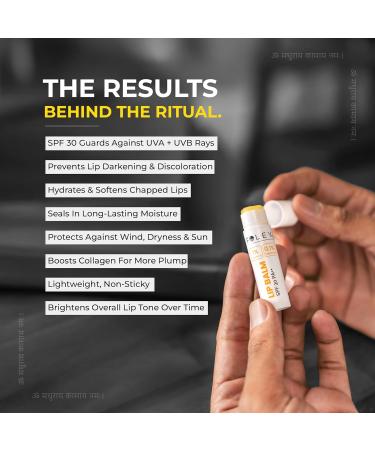 Foley Lip Balm SPF 30 PA++ | Brightens Dark & Pigmented Lips with Vitamin C & Resorcinol | Hydrating Lip Care for Dry Lips 5g - Buy Online on GoSupps.com