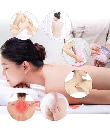 Cupping Glass Silicone Therapy Set - 5pcs Anti-Aging & Anti-Cellulite Massage Cups for Face & Body | International Shipping Available - Buy Online on GoSupps.com