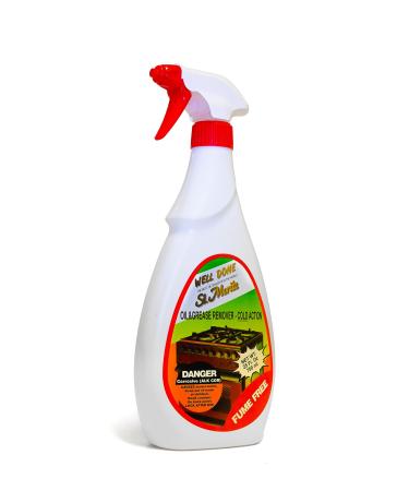St. Moritz Oil & Grease Remover - Cold Action Fume Free 27 Oz.