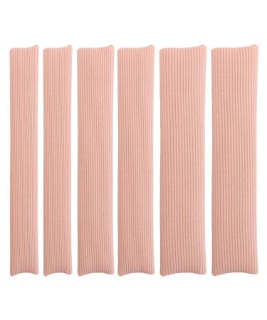 Toe Protectors with Gel Lining for Corns Blisters Hammer Toes 6 Pack Large Medium Small