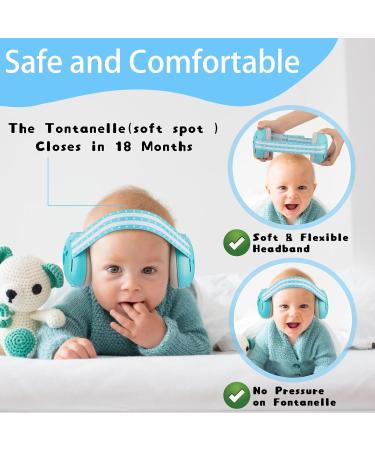 Yiomxhi Adjustable Baby Ear Defenders | Noise Suppression Hearing Protection for 0-36 Months | Protect Your Baby's Ears - Buy Online on GoSupps.com