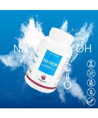 Buy Natron 120 Capsules - Vegan Sodium Hydrogen Carbonate Enteric-Coated Made in Germany - Buy Online on GoSupps.com