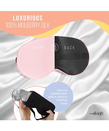 Heated Eye Mask for Dry Eyes - Stye Treatment and Relief for Blepharitis, Pink Eye - Dry Eye Therapy Mask by DiviniTi - Buy Online on GoSupps.com