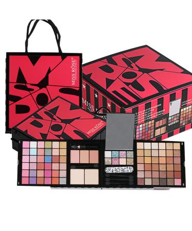 Makeup Sets Multifunction Makeup Palettes with Mirror 72 Color Eyeshadows/Compact Powder/Sequins/Bronzing Powder/Highlighter/Lip Color Makeup kit for Women Full Kit - #C #3