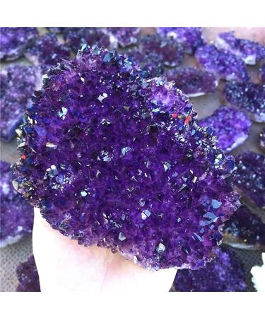 for 500-1000g Natural Amethyst Crystal Cluster Quartz Point Purple Crystal Druse Specimen Minerals Reiki FUZEGRDLI (Size : Approx 800g) - Buy Online on GoSupps.com