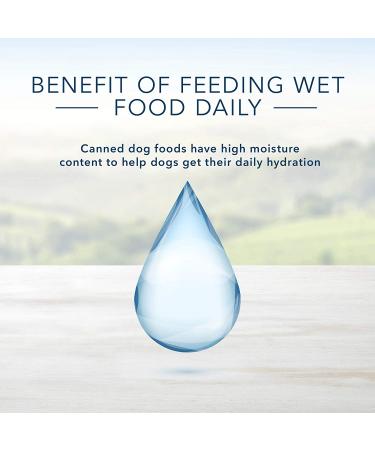 Blue Buffalo Family Favorites Sunday Chicken Wet Dog Food 12.5oz Can - Pack of 12 - Buy Online on GoSupps.com