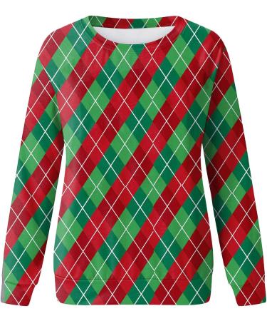 Rudolph Reindeer Elf Christmas Sweater for Women - Cozy Hooded Xmas Sweatshirt in L-Green XXL - Perfect Holiday Apparel - Buy Online on GoSupps.com