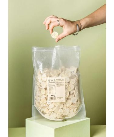 KoRo - Freeze-dried bananas 500 g - Deliciously crispy gently dried vegetable banana rings 100% bananas - Buy Online on GoSupps.com