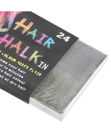 24 Color Haircover Set - Non-Toxic Washable Hair Tint for Home Use | Perfect for Carnival Parties & Festivals - Buy Online on GoSupps.com