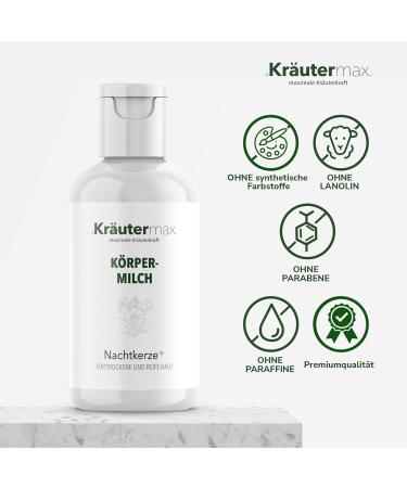 Evening Primrose Cream Oil Lotion | 200ml Moisturizing Body Lotion with Evening Primrose Oil - International Shipping Available - Buy Online on GoSupps.com