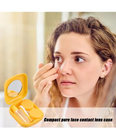 Jinlaili 6-Piece Contact Lens Container Set | Portable Travel Case with Tweezers & Suction Tool | Perfect for International Shipping - Buy Online on GoSupps.com