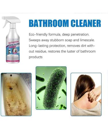 Bathroom Descaler Spray Bathroom Foam Cleaner Spray Limescale Remover Foam Spray All-Purpose Bubble Cleaner for Bathroom Sinks Floors 3PCS - Buy Online on GoSupps.com