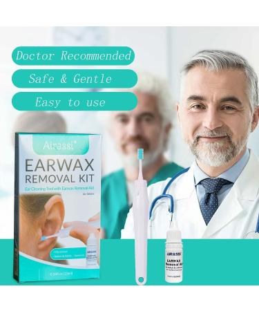 Soft & Gentle Ear Wax Remover Tool - Includes 8 Heads & 4PCS Metal Pickers - Buy Online on GoSupps.com