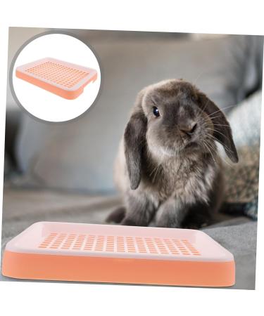 BESPORTBLE Box Hamster Toilet Rabbit Litter Tray Ferret Automatic Cat Litter Tray Sifting Litter Tray Pink Pp 24.50X19.50X3.00CM Pink - Buy Online on GoSupps.com