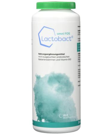 Lactobact Omni Fos 300 capsules - Vitamin B - combination of Chlorella vulgaris algae and synbiotic
