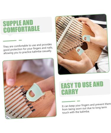 2 Pairs Kalimba Finger Cots | Silicone Thumb Protectors & Covers for Optimal Playing Comfort - Buy Online on GoSupps.com