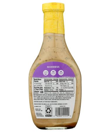 Annie's Natural Goddess Salad Dressing - Vegan, Non-GMO, 16 fl oz - Buy Online on GoSupps.com