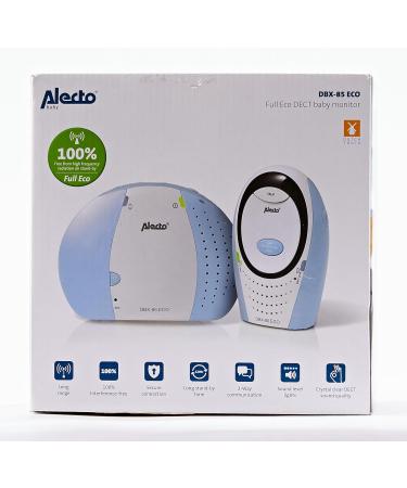 Alecto DBX-85 Digital ECO DECT Baby Monitor - 300m Range Night Light LED Noise Display International Shipping - Buy Online on GoSupps.com