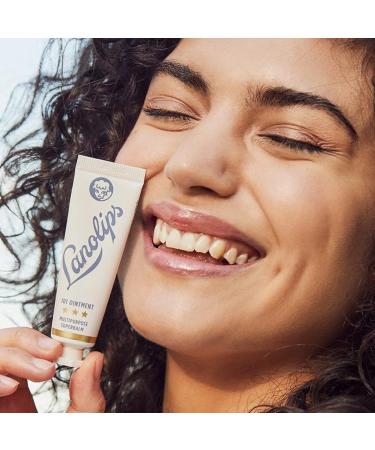 Lanolips 101 Ointment Superbalm Duo - Multipurpose Natural Healing Moisturizer for Lips, Skin, and Cuticles - Fragrance-Free - 2x15g - Buy Online on GoSupps.com