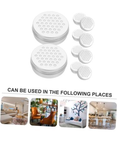 PopetPop Dog Leash & Aluminum Essential Oil Diffuser - 40 Pieces Truffle Oil Fragrance Home Aroma Tool Silver 2.6x6.8cm - Buy Online on GoSupps.com