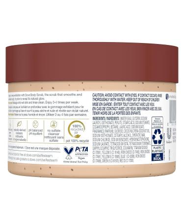 Do.vee Exfoliating Body Polish Scrub - Brown Sugar & Coconut Butter for Dry Skin | Gentle Exfoliation & Moisturization for Soft Smooth Skin - Buy Online on GoSupps.com