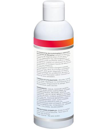 BEAPHAR - DERMACARE - Dermatological Shampoo for Dogs and Cats - With Colloidal Silver Aloe Vera & Essential Oils - Relieves Itching - Promotes Skin Regeneration - 200ml - Buy Online on GoSupps.com