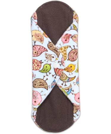 Teamoy 6Pcs 7.9 Reusable Washable Cloth Menstrual Pads with Wet Bag - Small Mixed Pattern - Buy Online on GoSupps.com