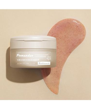 Nicotinamide Body Scrub Scented Exfoliating Body Scrub Cleansing Moisturize Skin Body Exfoliating Scrubber for Women Men Personal Care Smoother Skin (Nicotinamide)