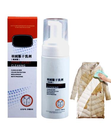 Down Jacket Cleaning - Wash- Down Cleaner Detergent - Multi-Purpose Cleaning Spray Garment Stubborn Stain Cleaner for Carpets Furniture Nicything