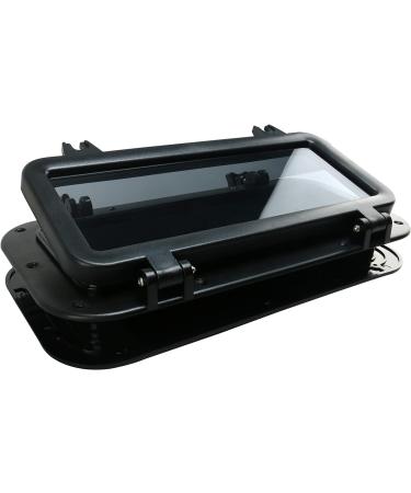 YaeMarine Boat Rectangle Opening Portlight - 15-3/4 x 7-7/8 Yacht Porthole Window - Buy Online on GoSupps.com