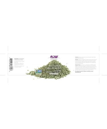 Now Foods Solutions European Clay Powder 6 oz (170 g) - Buy Online on GoSupps.com