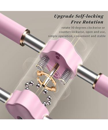 Grafken Adjustable Yoga Stick for Posture Correction - Pink | Back Brace for Adults & Kids - Buy Online on GoSupps.com