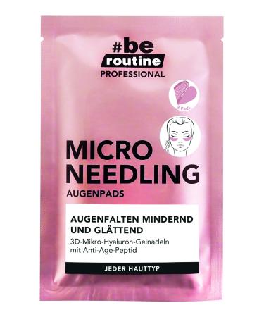 #be routine Micro Needling Eye Pads Pair 2 g Transparent 1 piece