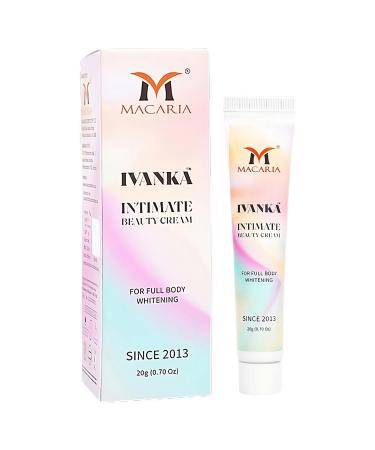 Ivanka Intimate Beauty Face Cream & Moisturiser for Men & Women For Dull Dry & Oily Skin Whitening Lightening & Brightening for Full Body Including Dark Underarms & Private Parts 20g