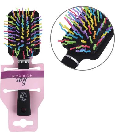 Detangling Hairbrush Premium Detangler Brush Removes Knots and Tangles - All Hair Types Including Hair Extensions - Best Brush/Comb for Women Girls Men & Boys - Use in Wet and Dry Hair Mini Rainbow - Buy Online on GoSupps.com