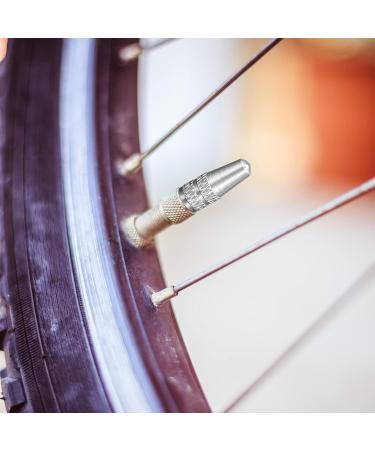 Sospiro 4-Piece Bicycle Presta Valve Caps | Aluminum Dust Protection Caps for Bike Tires | Durable Air Valve Cap Set - Buy Online on GoSupps.com